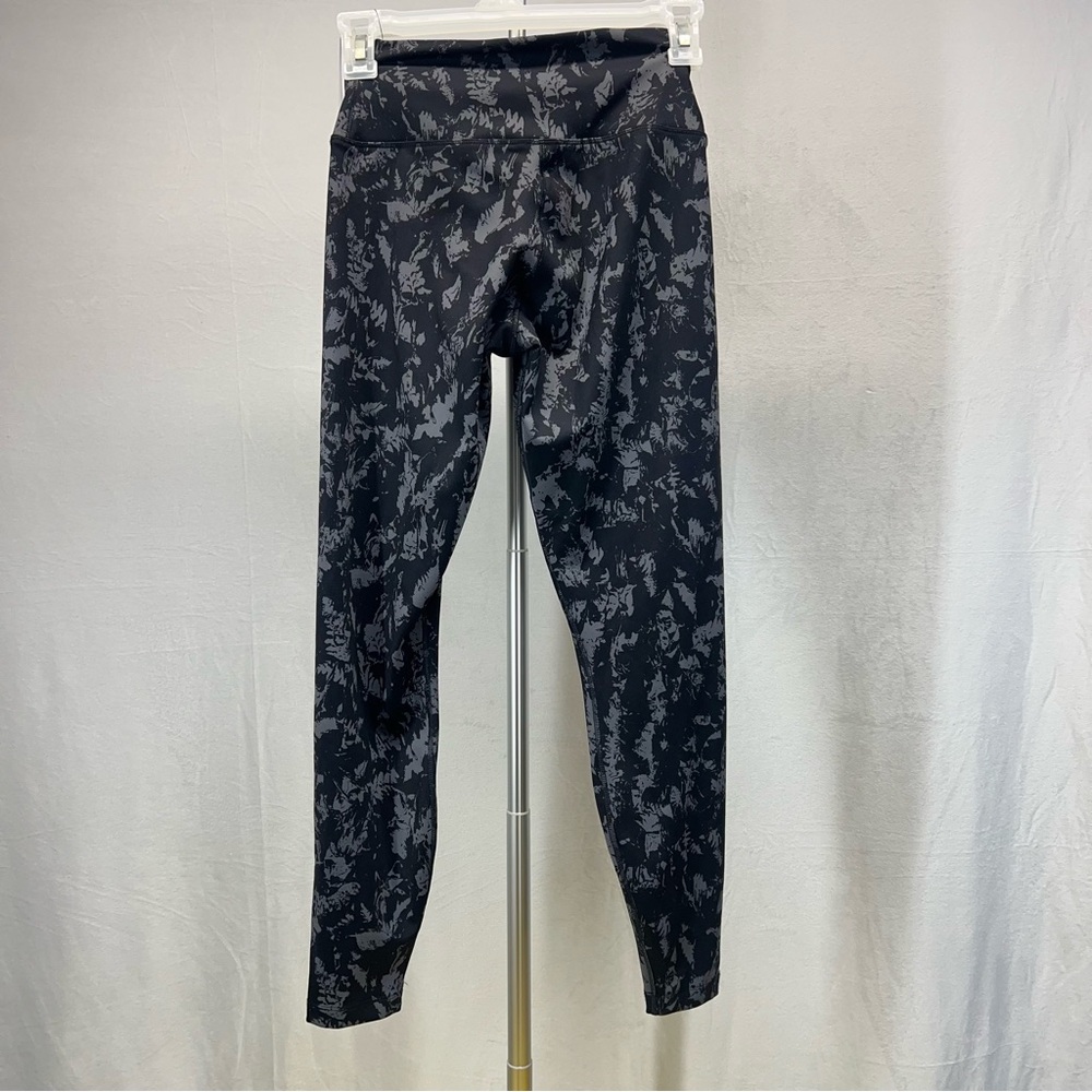 Nike One Black and Gray Women’s Marbled High-Rise‎ 7/8 Leggings small - Picture 5 of 5